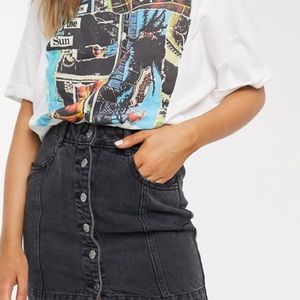 🦋Calvin Klein Jeans High Waisted Denim Mini Skirt